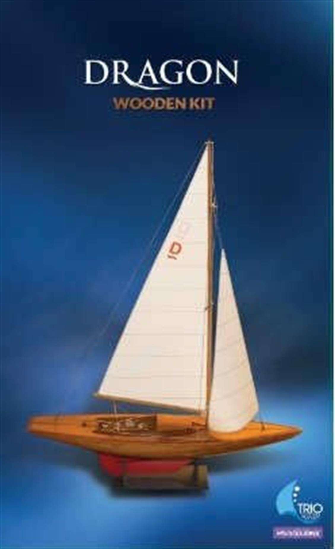 5053  1/24 DRAGON DEMONTE AHŞAP TEKNE KİTİ