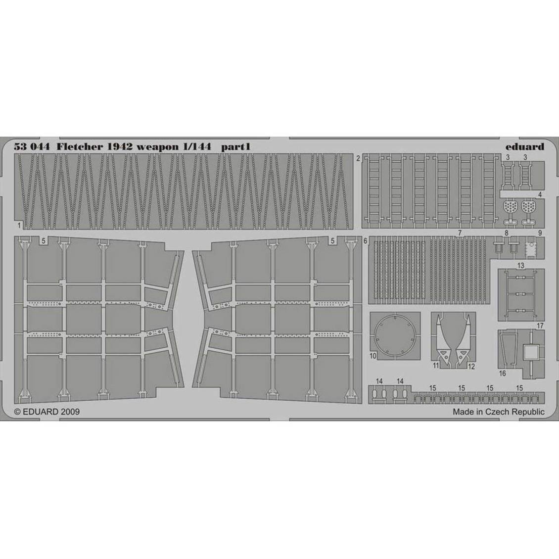 53044 1/144 FLETCHER 1942 CEPHANE DETAY SETİ - STD
