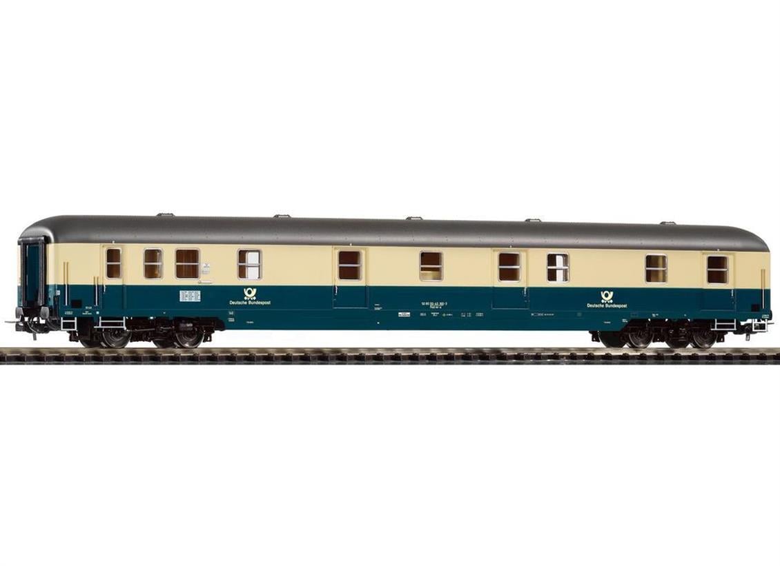 53387 1/87 MAİL VAN POST MR-A55 DBP IV BLUE/BEİGE