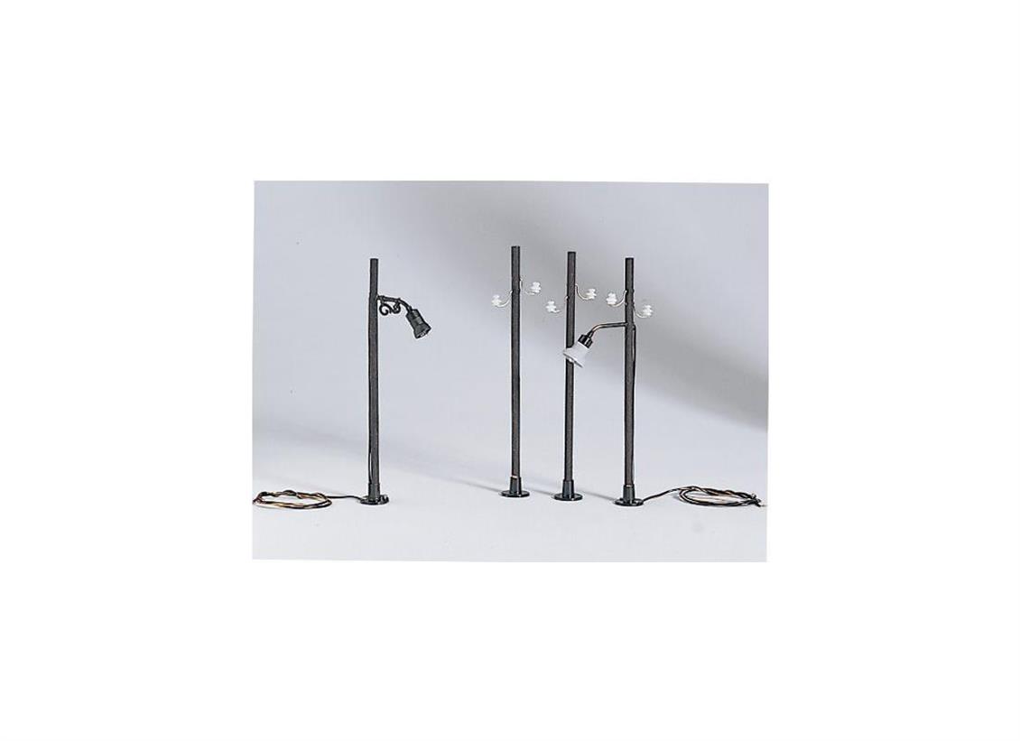 55751 1/87 TELEPHONE POLES SET OF 3