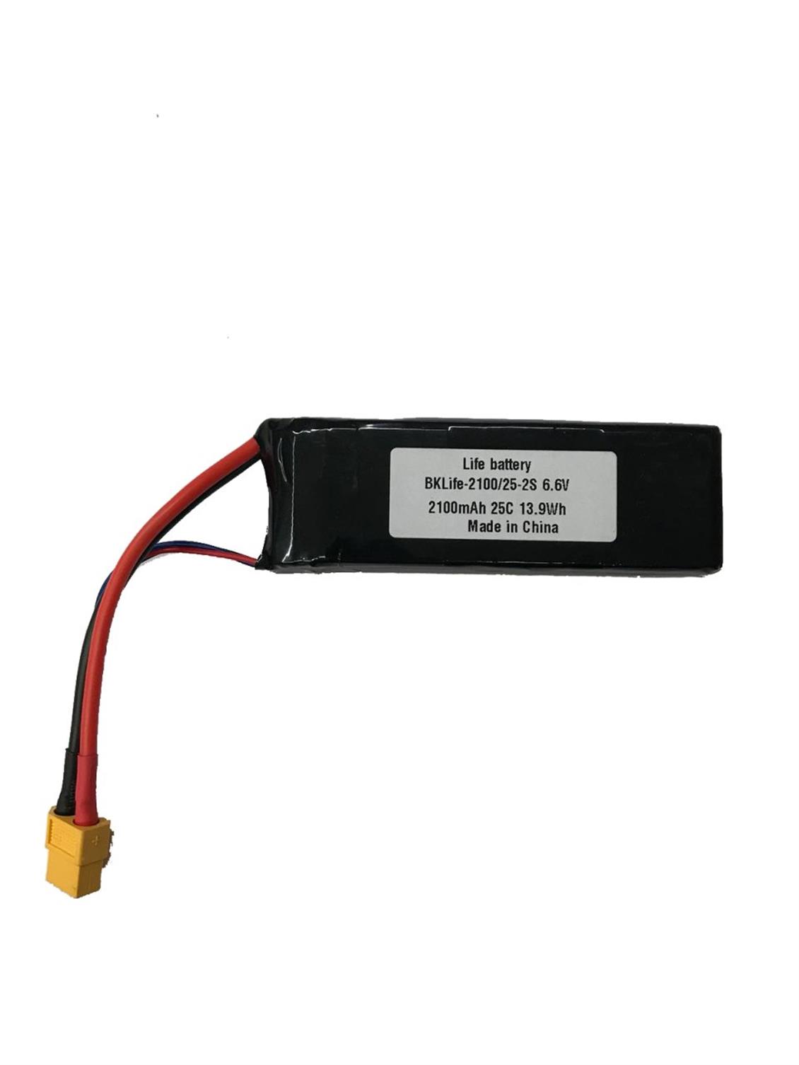6.6V-2100 MAH-25C-2S Life