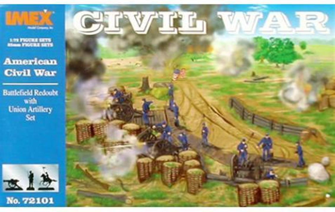 72101 1/72 BAT0EFIELD REDOUDT W/UNION ART