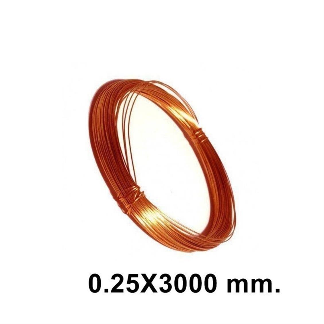 80031 TEL-3 METRE-BAKIR - Ø 0,25MM.