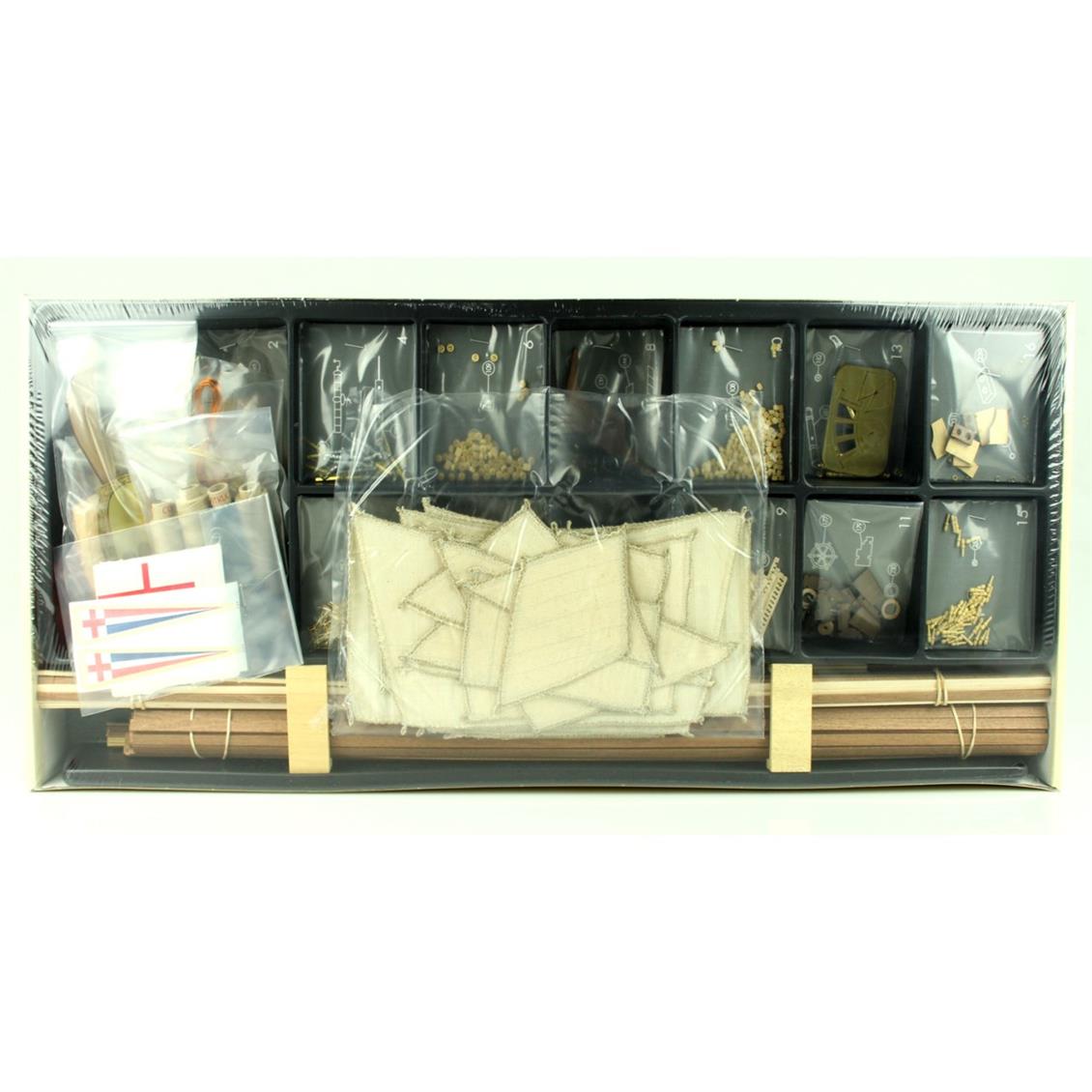 80817 1/50 BOUNTY - AHŞAP TEKNE KİTİ