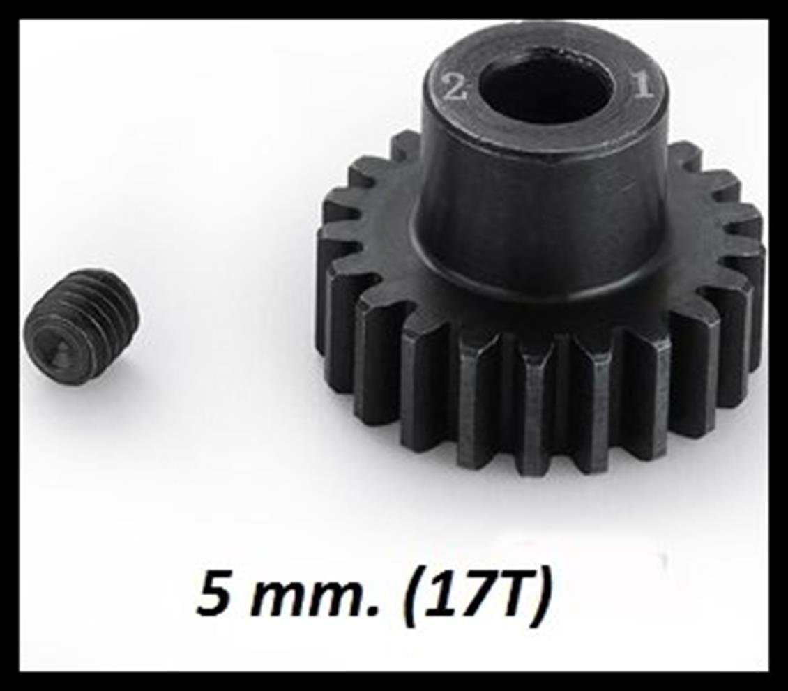 86040000 17T 5MM 32P STEEL PINION GEAR
