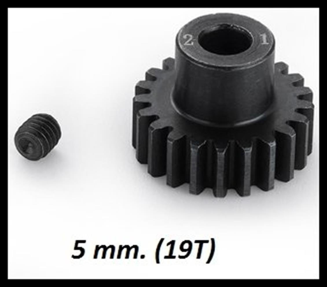 86040010 19T 5MM 32P STEEL PINION GEAR