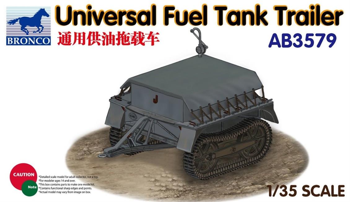 AB3579 1/35 Universal Fuel Tank Trailer
