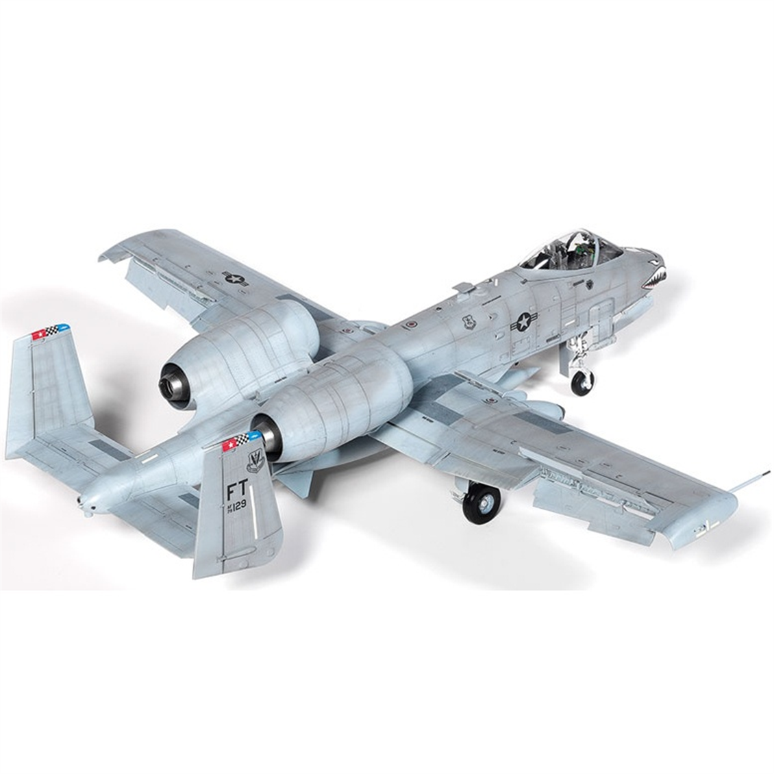 Academy 12348 1/48 USAF A-10C (75th FS Flying Tigers) Savaş Uçağı, Plastik Model Kiti