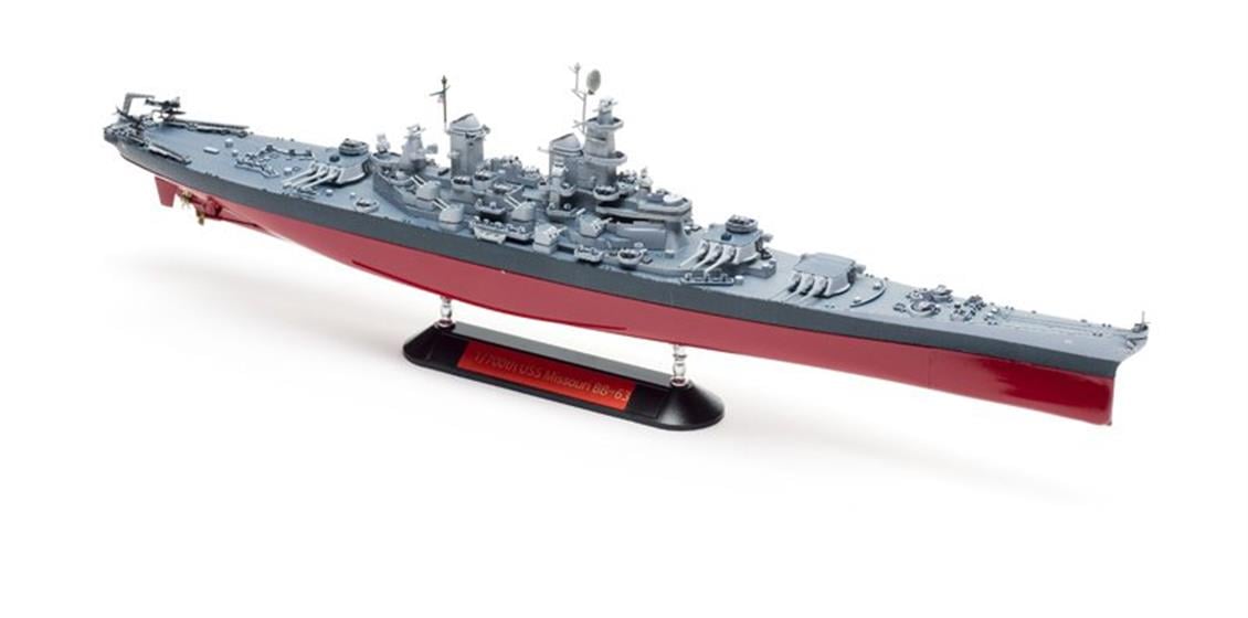Academy 14222 1/700 USS Missouri BB-63 Savaş Gemisi Demonte Plastik Maketi