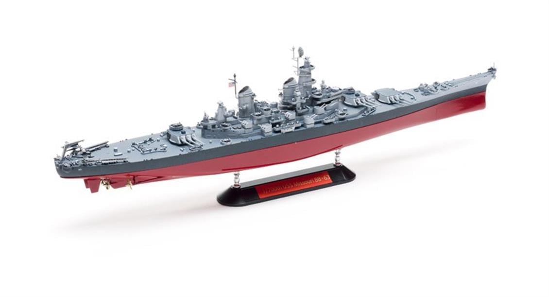 Academy 14222 1/700 USS Missouri BB-63 Savaş Gemisi Demonte Plastik Maketi