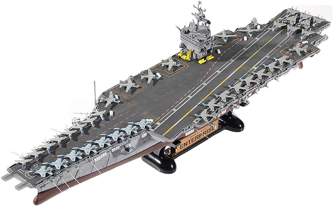 Academy 14400 1/600 USS Enterprise CVN-65 Savaş Gemisi Demonte Plastik Maketi