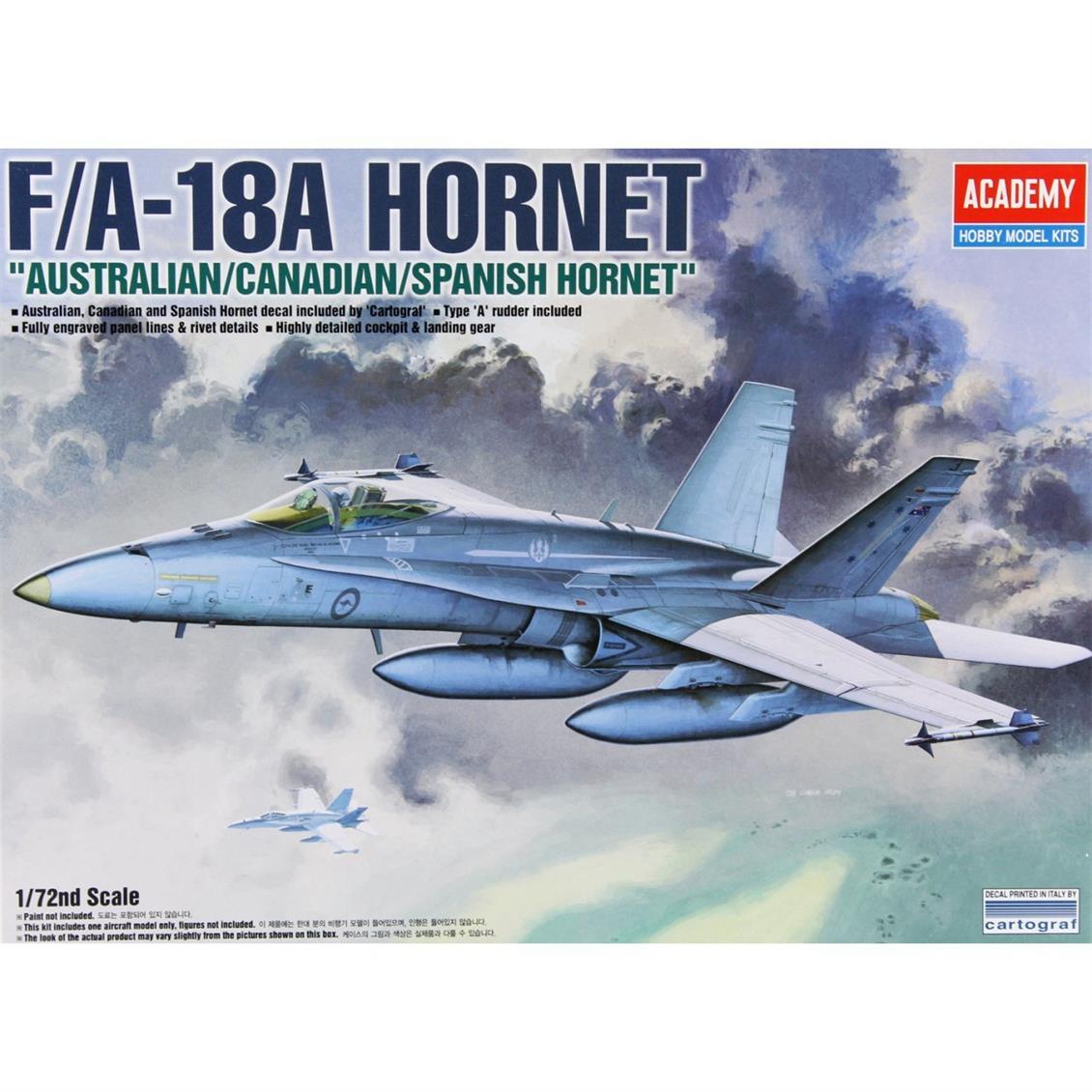 Academy 1/72 F/A-18A Hornet Uçak Maketi