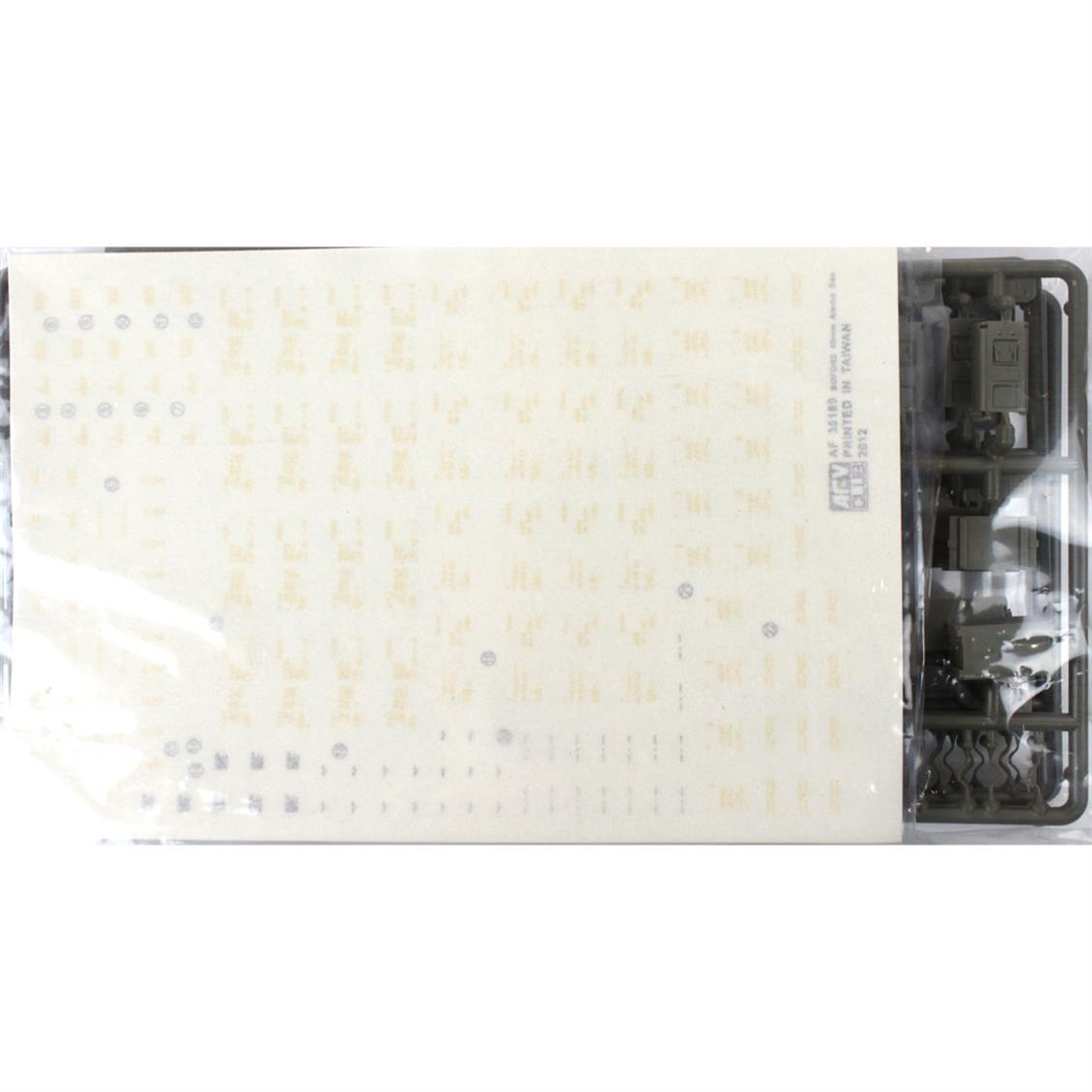 AFV Club AF35189 1/35 Bofors & M42 Uçaksavar Mühimmat ve Aksesuar Demonte Plastik Maketi Seti