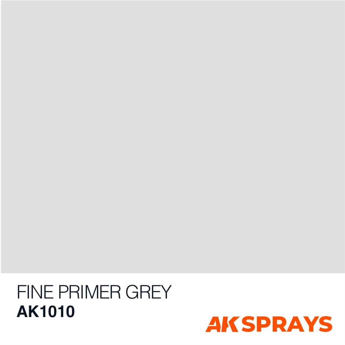 AK 1010 400 ml. İnce Astar, Gri Renkli Sprey Boya, 2 Farklı Uc ile