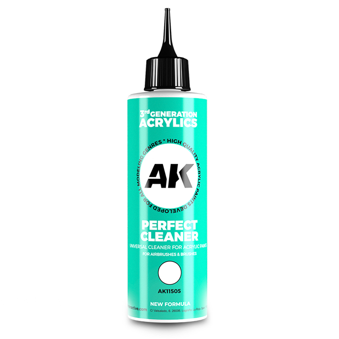 AK 11505 250 ml. Fırça, Airbrush ve El Aleti Genel Temizleyici