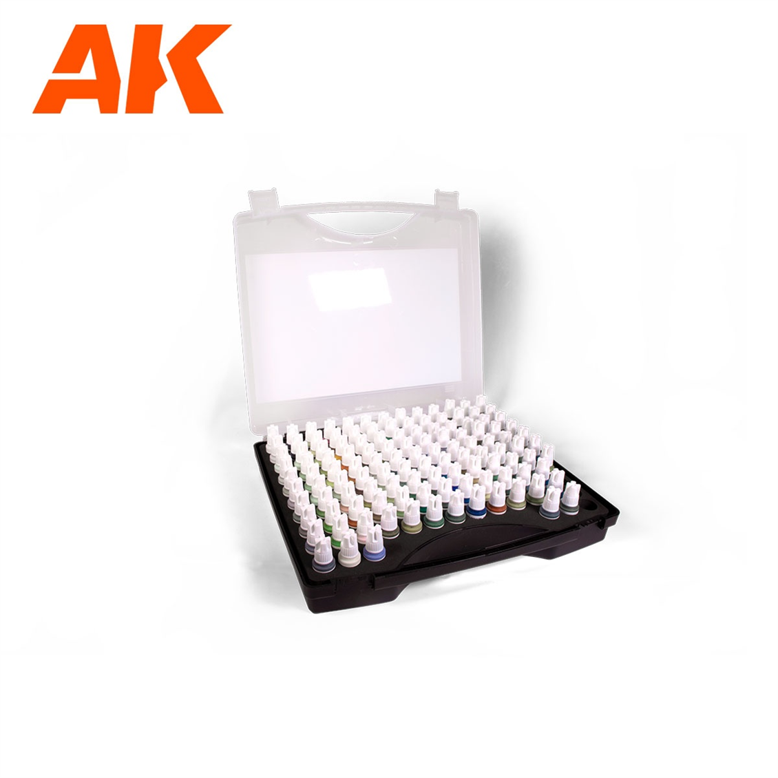 AK 11705 120x17 ml. AFV Renkleri, Plastik Taşıma Çantalı, Akrilik 3GEN Model Boyası Seti