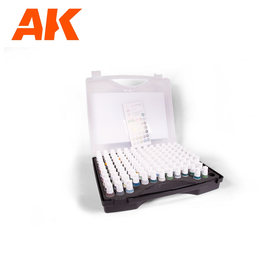AK 11706 120x17 ml. Aircraft Renkleri, Plastik Taşıma Çantalı, Akrilik 3GEN Model Boyası Seti