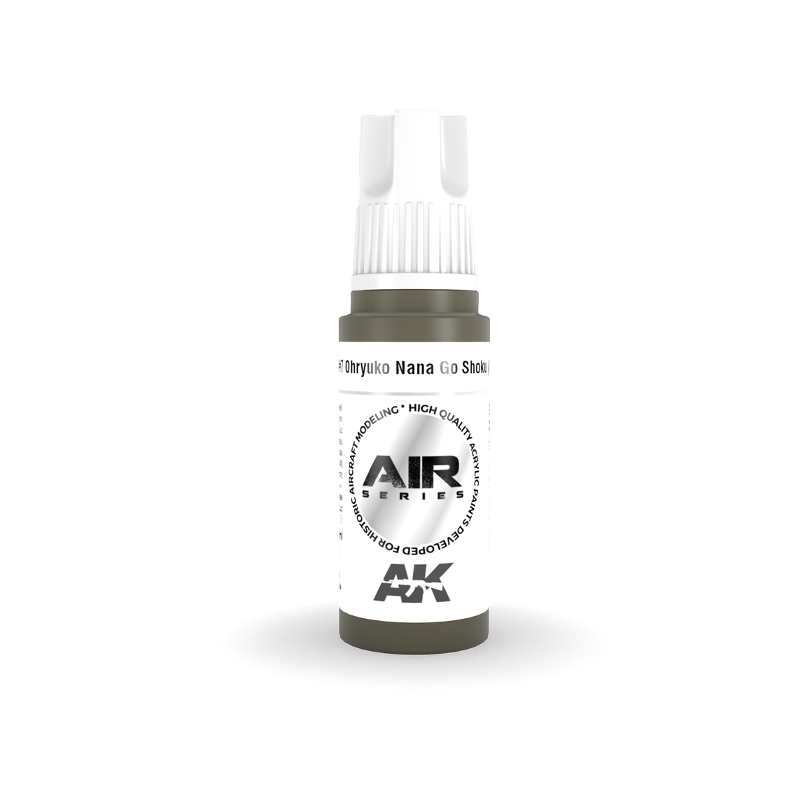 AK 11901 17 ml. IJA #7 Ohryuko Nana Go Shoku (Olive Brown), Aircraft Serisi 3GEN Akrilik Model Boyası