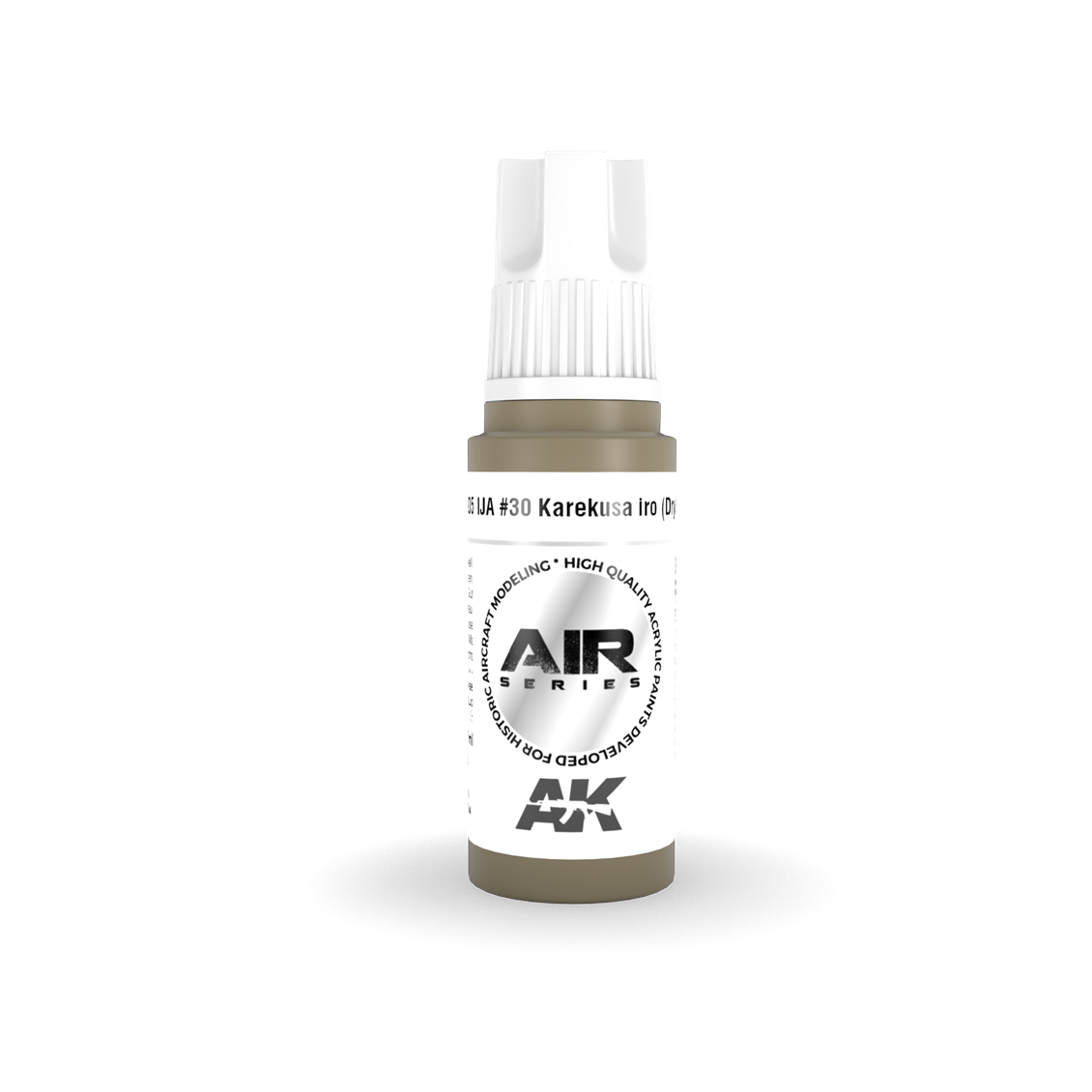 AK 11905 17 ml. IJA #30 Karekusa iro (Dry Grass), Aircraft Serisi 3GEN Akrilik Model Boyası