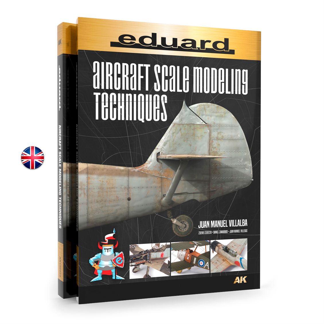 AK 130022 WW2 Uçaklarını Ölçekli Modelleme Teknikleri, İngilizce, 256 Sayfa