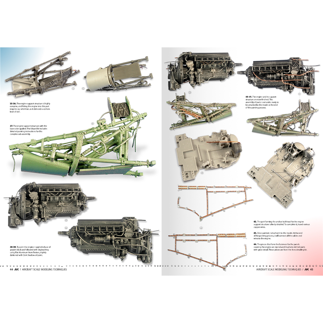AK 130022 WW2 Uçaklarını Ölçekli Modelleme Teknikleri, İngilizce, 256 Sayfa