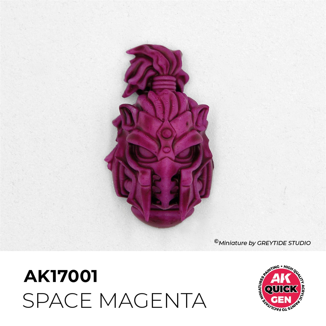 AK 17001 18 ml. Space Magenta, QuickGen Serisi Akrilik Model Boyası