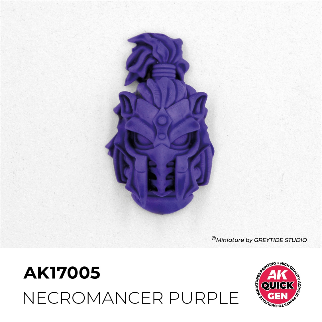 AK 17005 18 ml. Necromancer Purple, QuickGen Serisi Akrilik Model Boyası