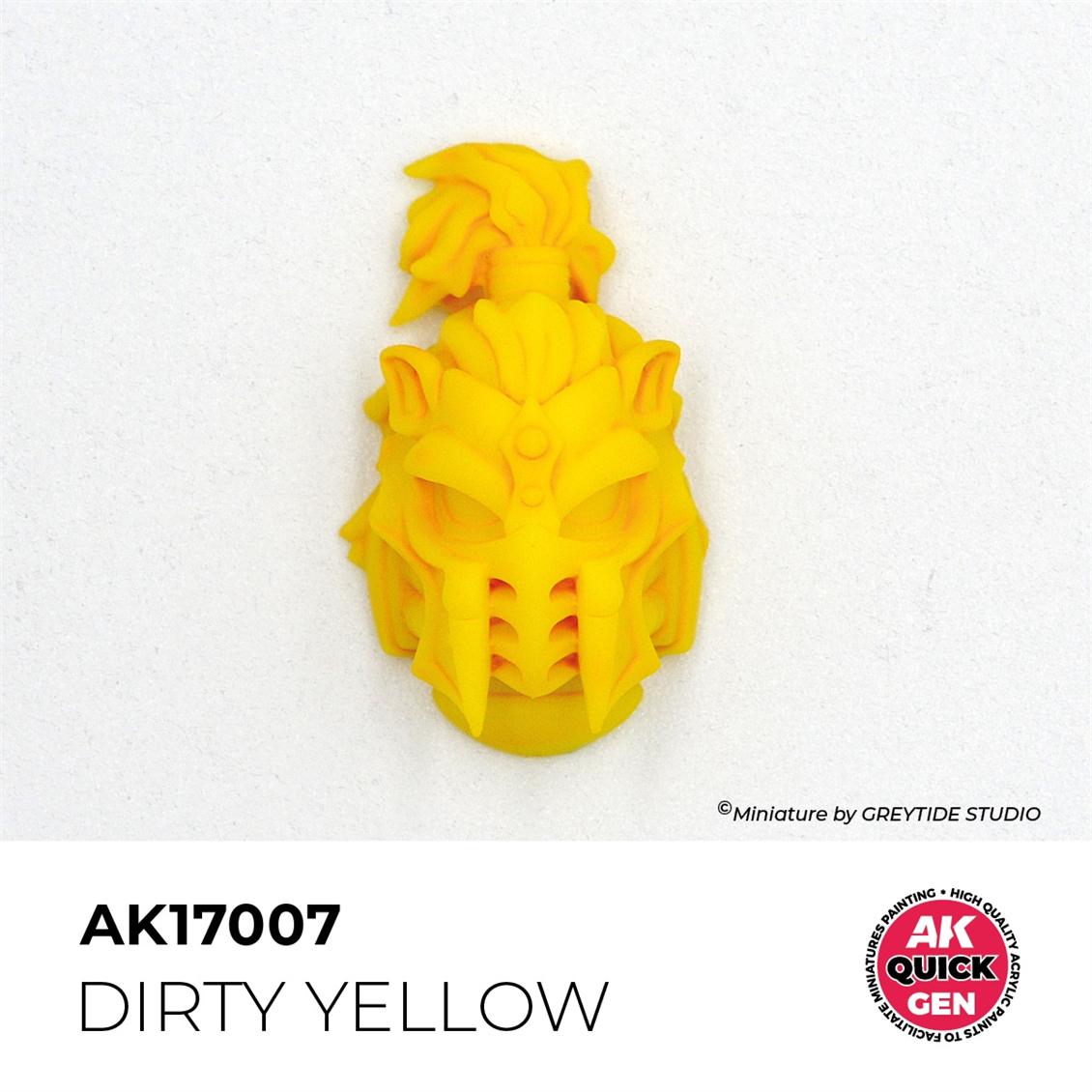 AK 17007 18 ml. Dirty Yellow, QuickGen Serisi Akrilik Model Boyası