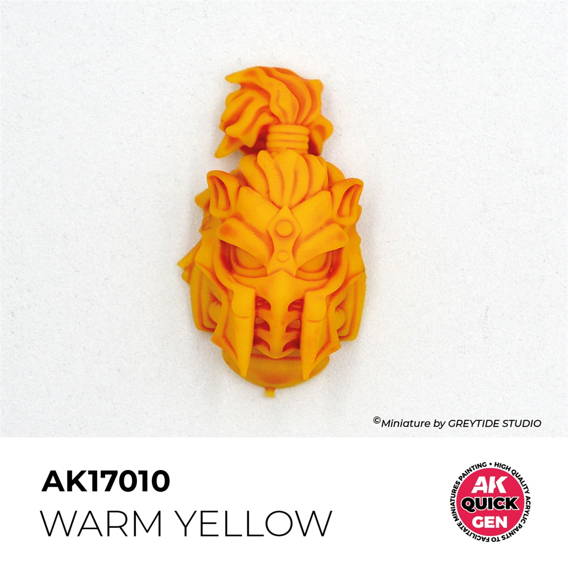 AK 17010 18 ml. Warm Yellow, QuickGen Serisi Akrilik Model Boyası