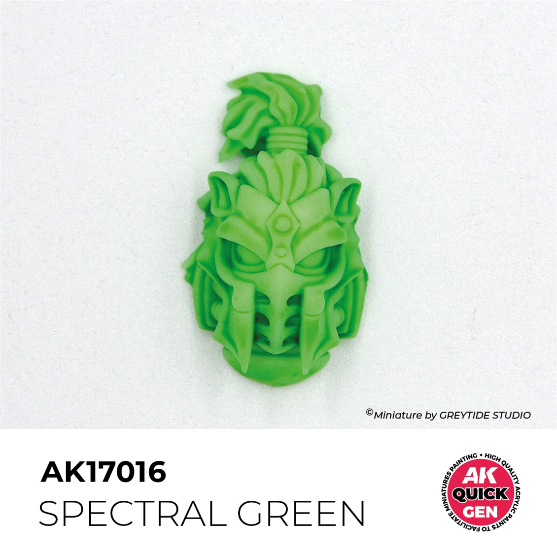 AK 17016 18 ml. Spectral Green, QuickGen Serisi Akrilik Model Boyası