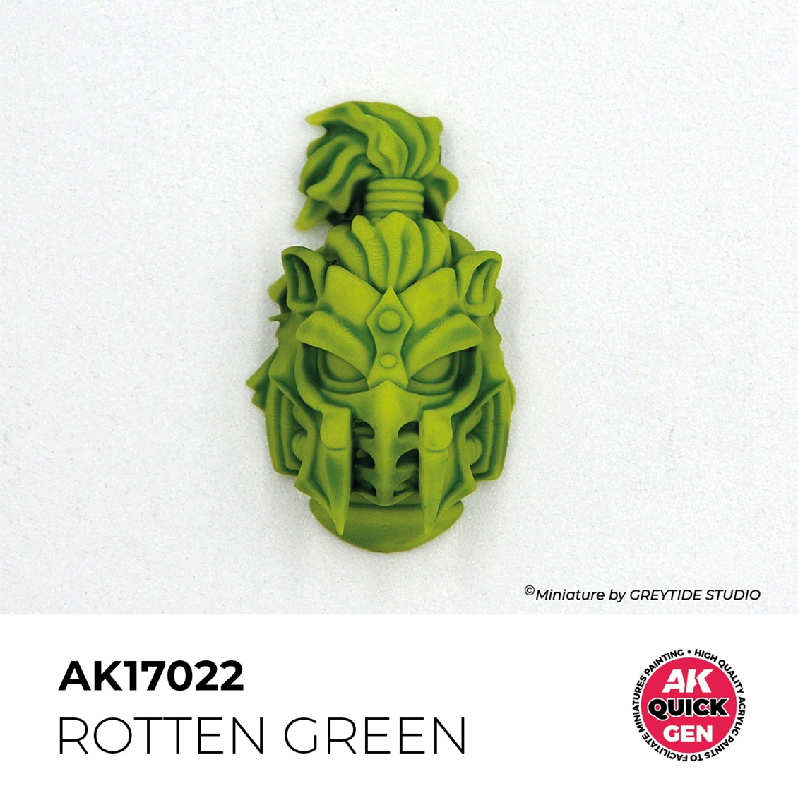 AK 17022 18 ml. Rotten Green, QuickGen Serisi Akrilik Model Boyası