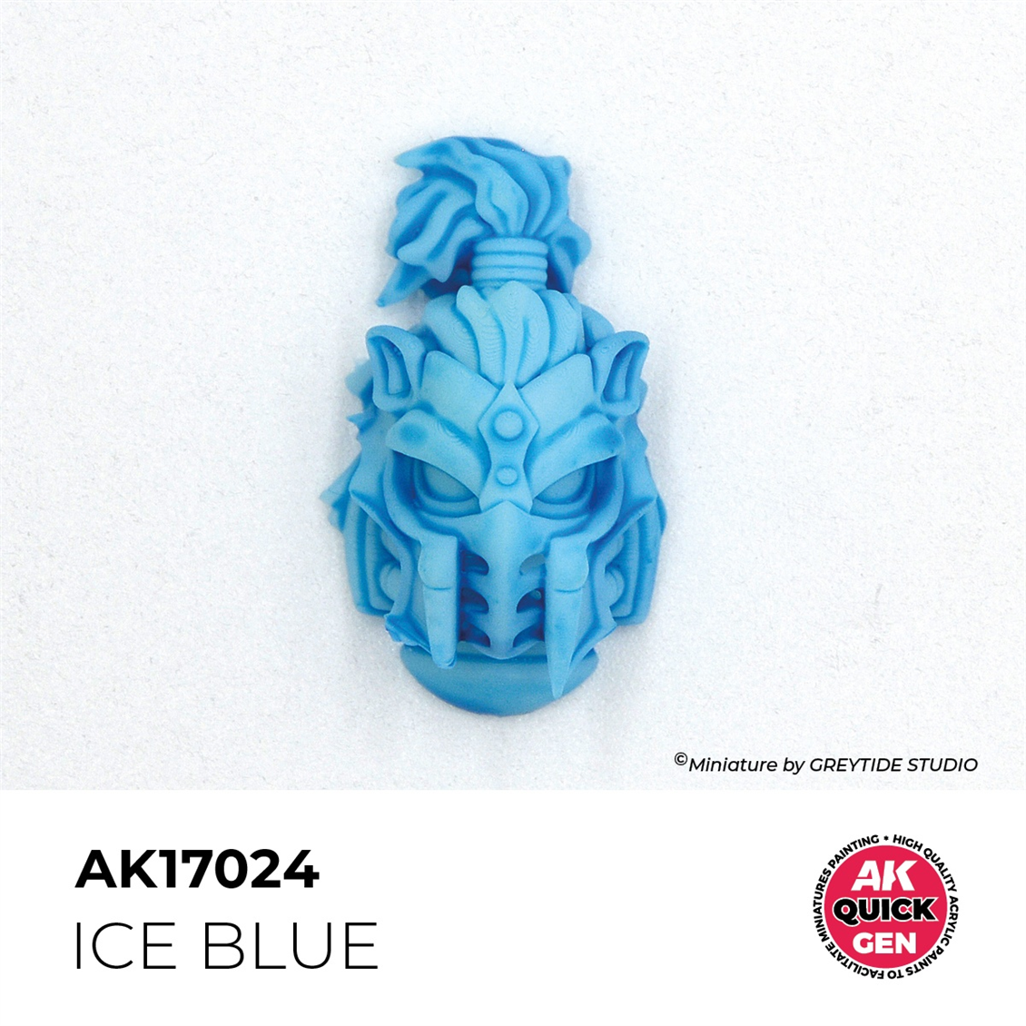AK 17024 18 ml. Ice Blue, QuickGen Serisi Akrilik Model Boyası