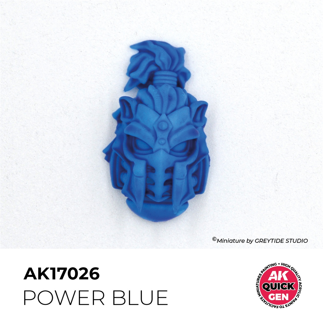 AK 17026 18 ml. Power Blue, QuickGen Serisi Akrilik Model Boyası