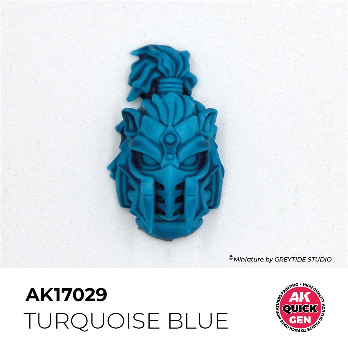 AK 17029 18 ml. Turquoise Blue, QuickGen Serisi Akrilik Model Boyası