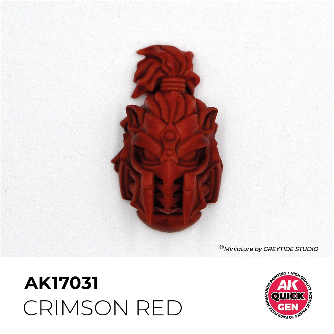 AK 17031 18 ml. Crimson Red, QuickGen Serisi Akrilik Model Boyası