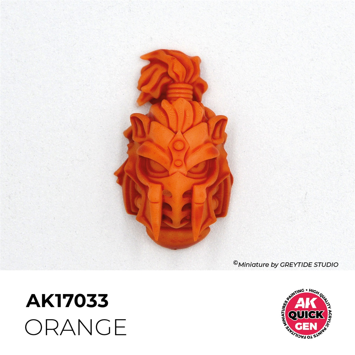 AK 17033 18 ml. Orange, QuickGen Serisi Akrilik Model Boyası