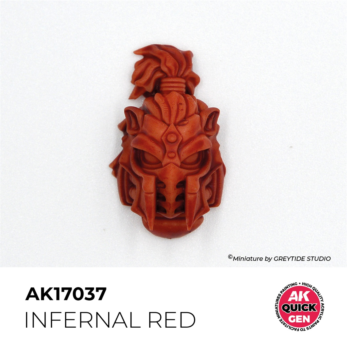 AK 17037 18 ml. Infernal Red, QuickGen Serisi Akrilik Model Boyası
