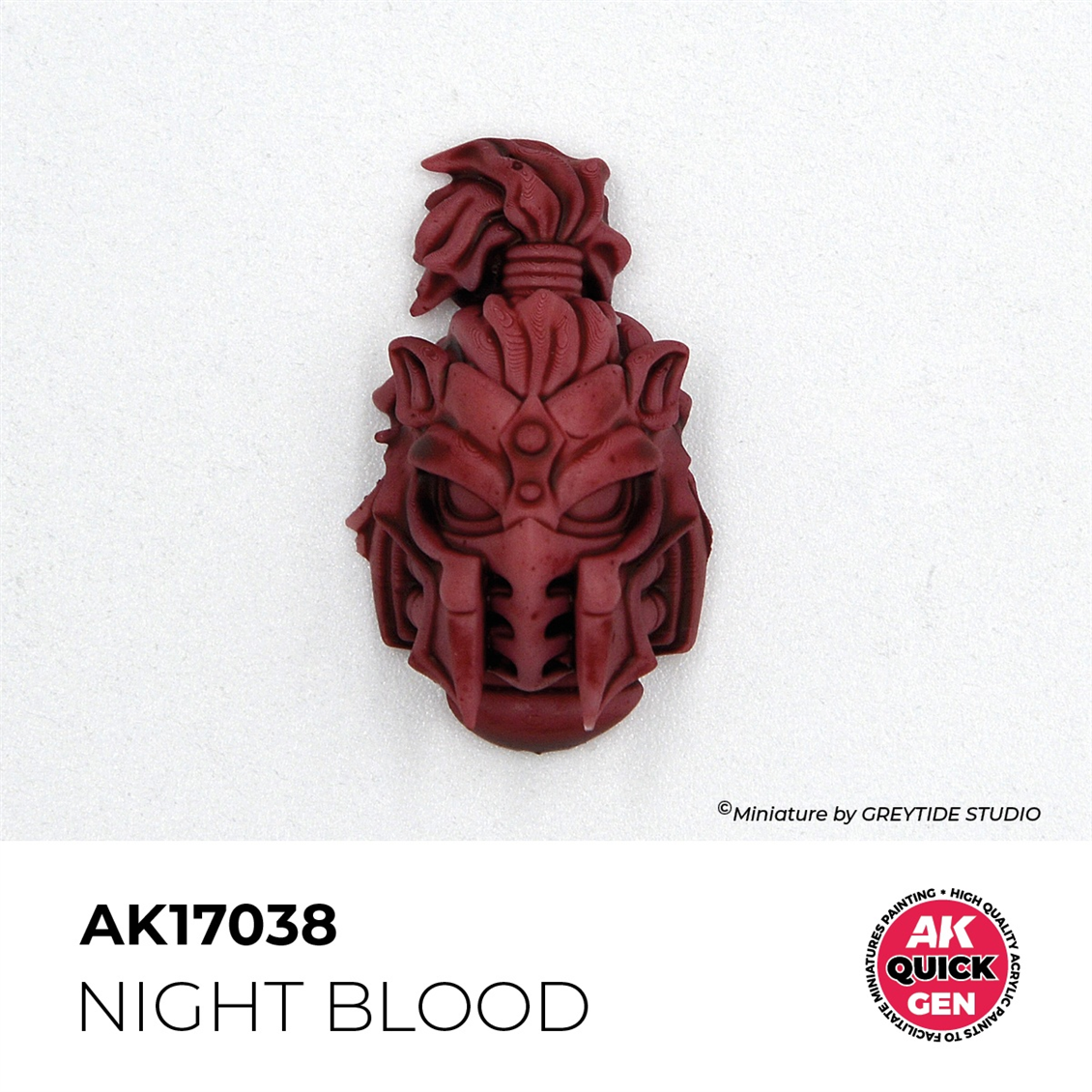 AK 17038 18 ml. Night Blood, QuickGen Serisi Akrilik Model Boyası