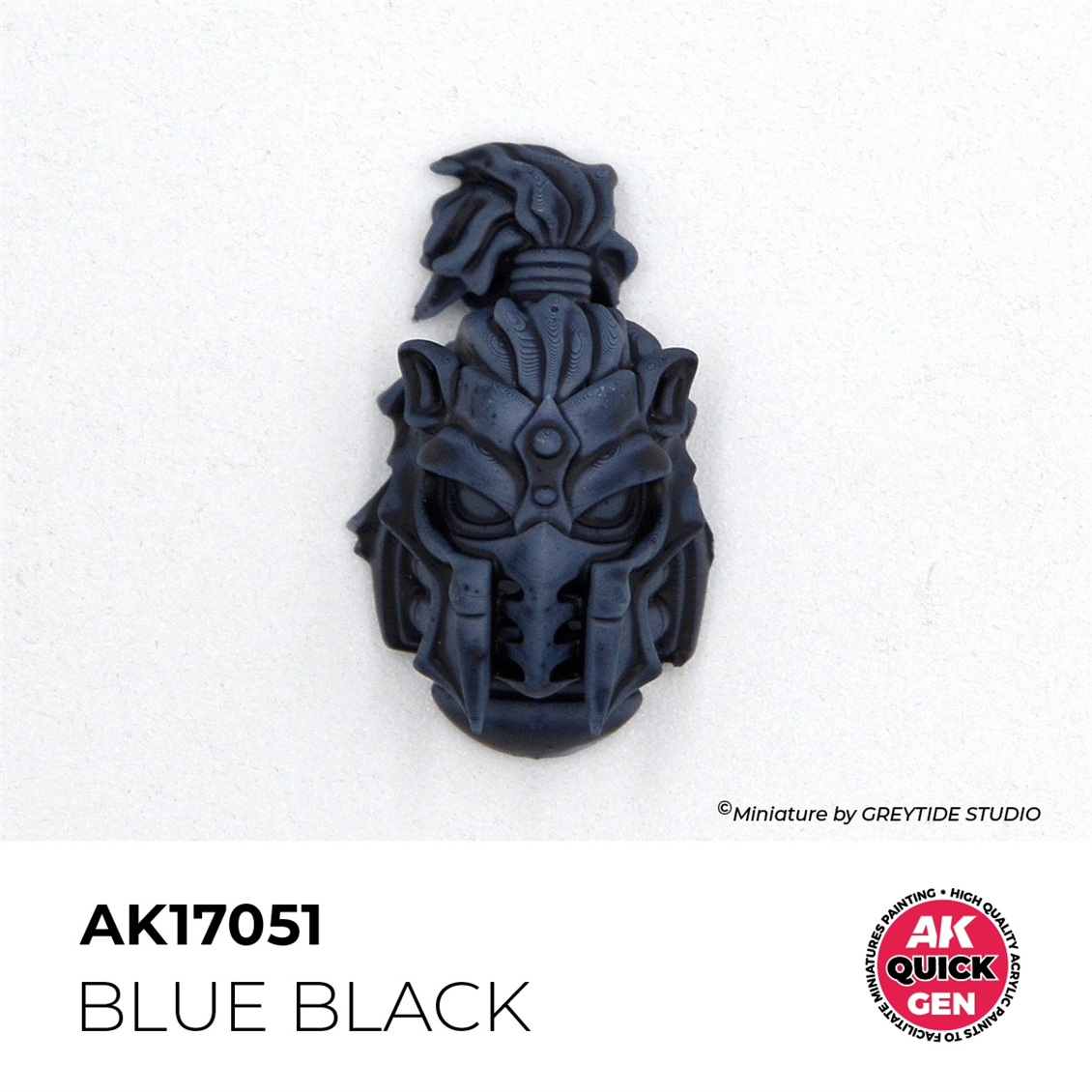 AK 17051 18 ml. Blue Black, QuickGen Serisi Akrilik Model Boyası