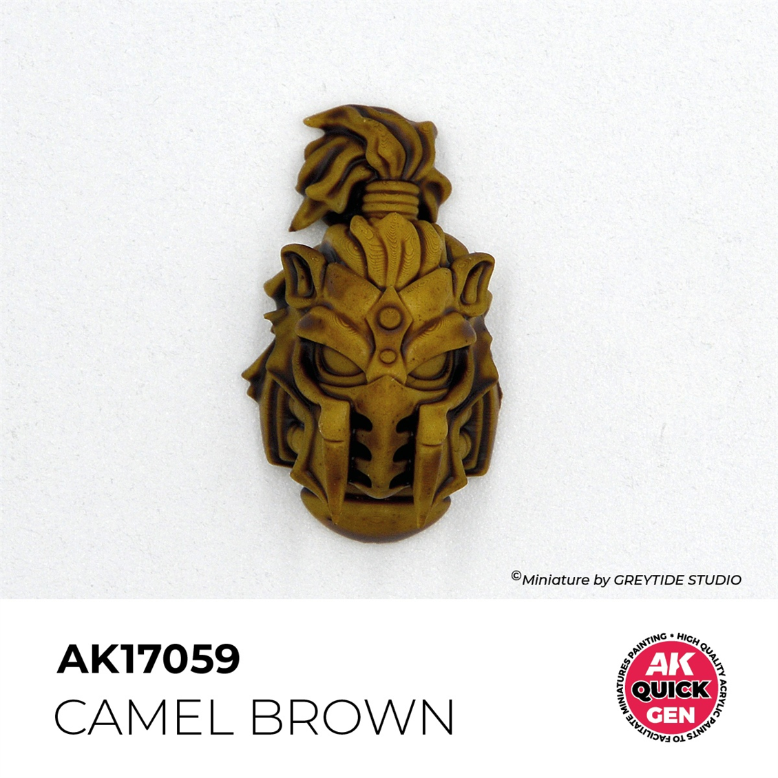AK 17059 18 ml. Camel Brown, QuickGen Serisi Akrilik Model Boyası