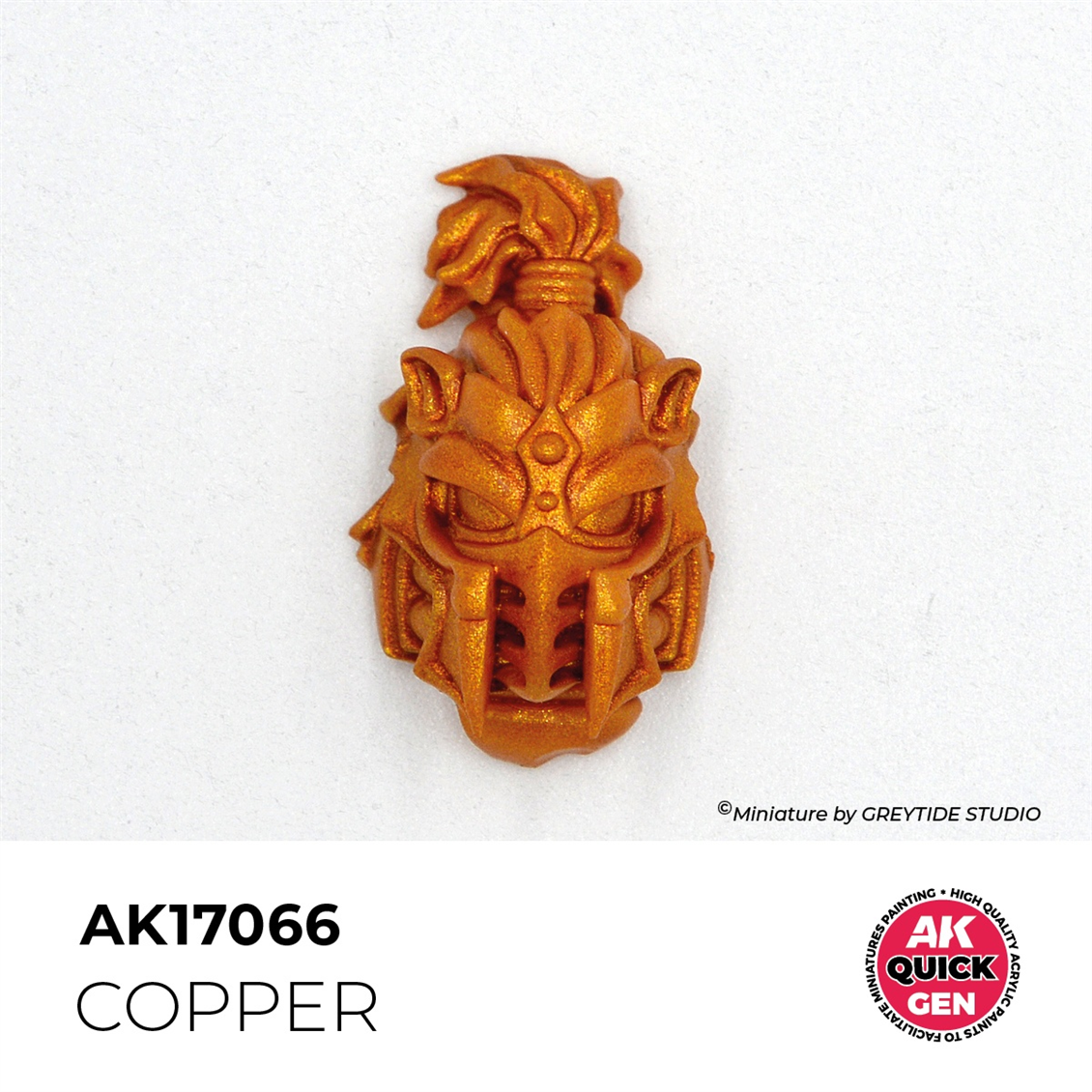 AK 17066 18 ml. Copper, QuickGen Serisi Akrilik Model Boyası