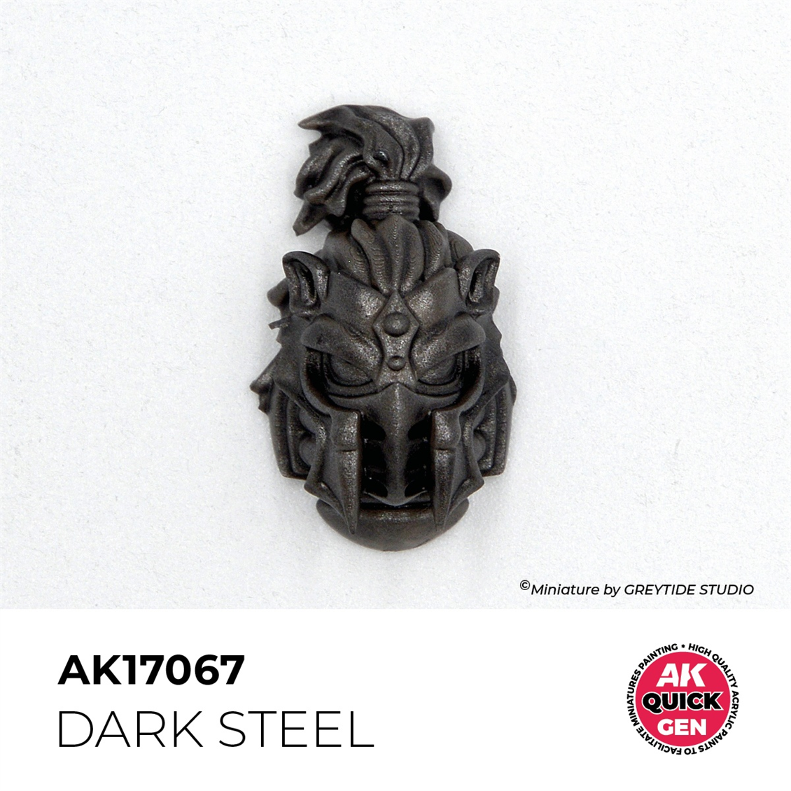 AK 17067 18 ml. Dark Steel, QuickGen Serisi Akrilik Model Boyası