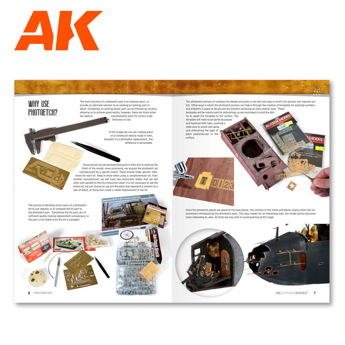 AK 244 PE Photoedge Parçaları, AK Öğrenme Serisi-07, İngilizce, 88 Sayfa