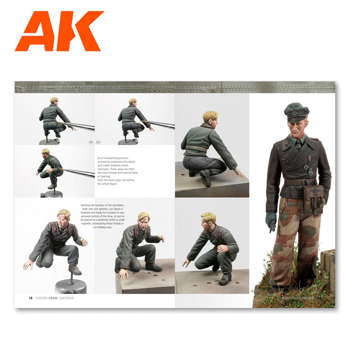 AK 272 Tank Mürettebatı Uniformaları Boyama Rehberi,  AK Öğrenme Serisi-02, İngilizce