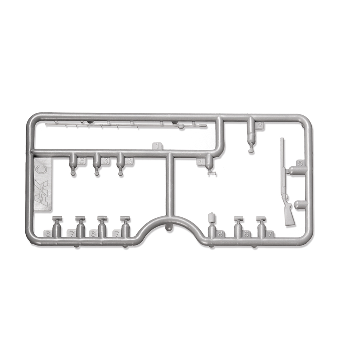 AK 35026 1/35 Ölçek, Avcı ve Balıkçı Figürleri, 4 Adet, Plastik Model kiti