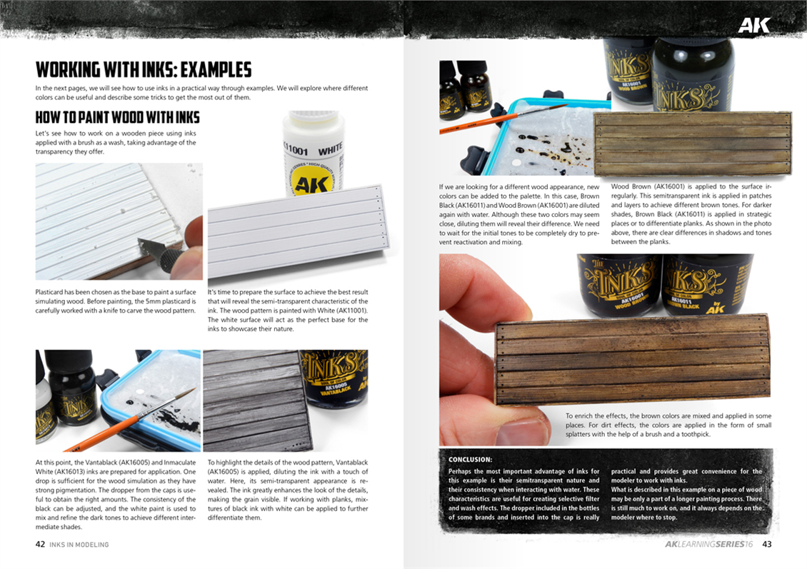 AK 540 Mürekkep Kullanma Teknikleri, AK Öğrenme Serisi-16, İngilizce, 88 Sayfa