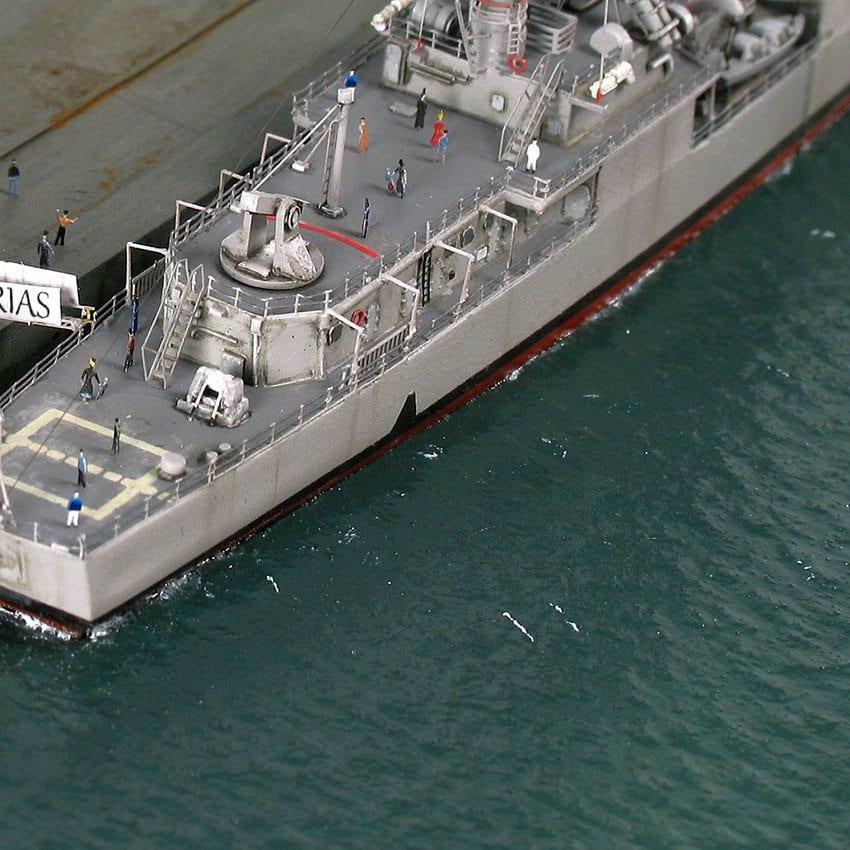 AK 8003 250 ml. Atlantik Mavisi Su Dokusu, Akrilik, Diorama Serisi Zemin Dokusu