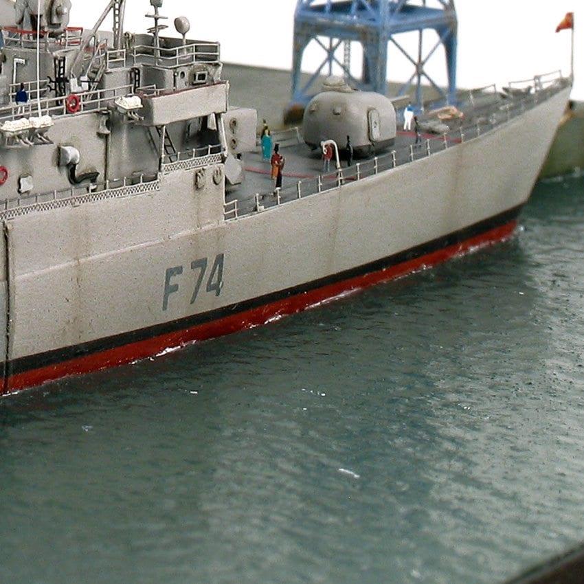 AK 8003 250 ml. Atlantik Mavisi Su Dokusu, Akrilik, Diorama Serisi Zemin Dokusu