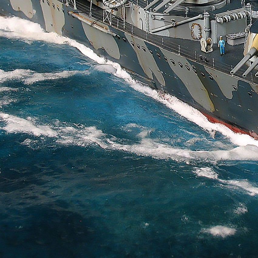 AK 8004 250 ml. Pasifik Mavisi Su Dokusu, Akrilik, Diorama Serisi Zemin Dokusu