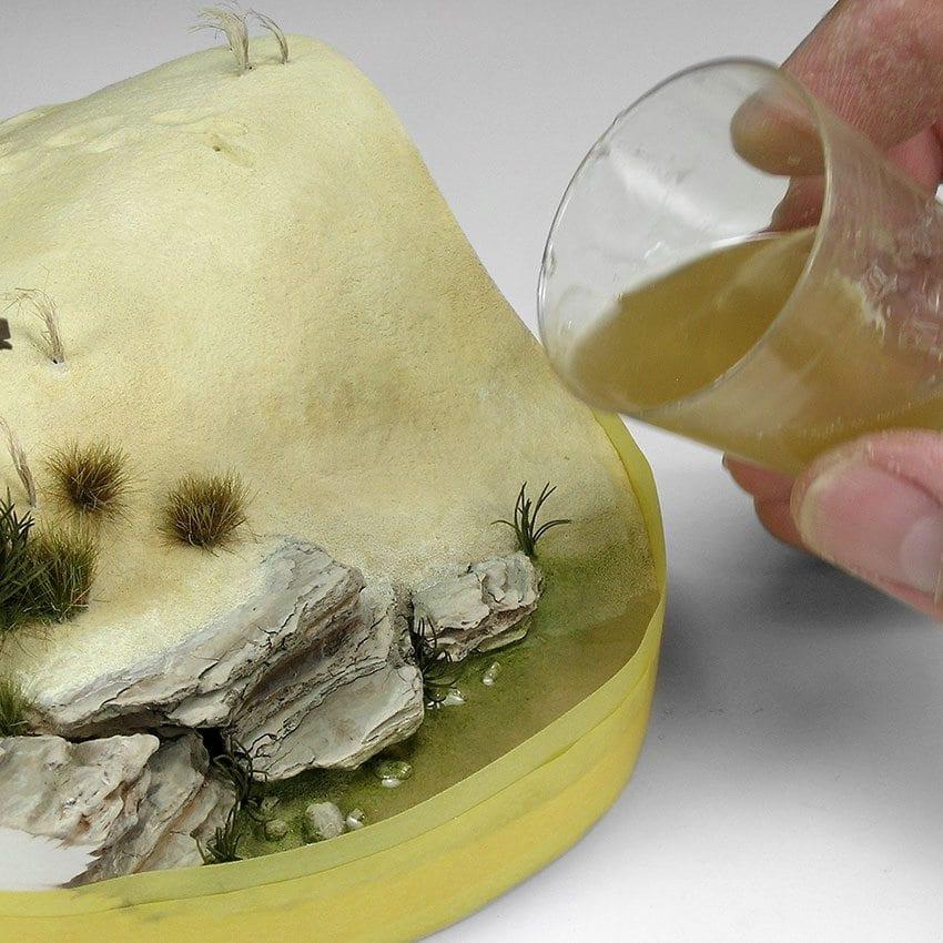 AK 8044 180 ml. Su Dokusu, Çift Bileşenli Epoksi Resin